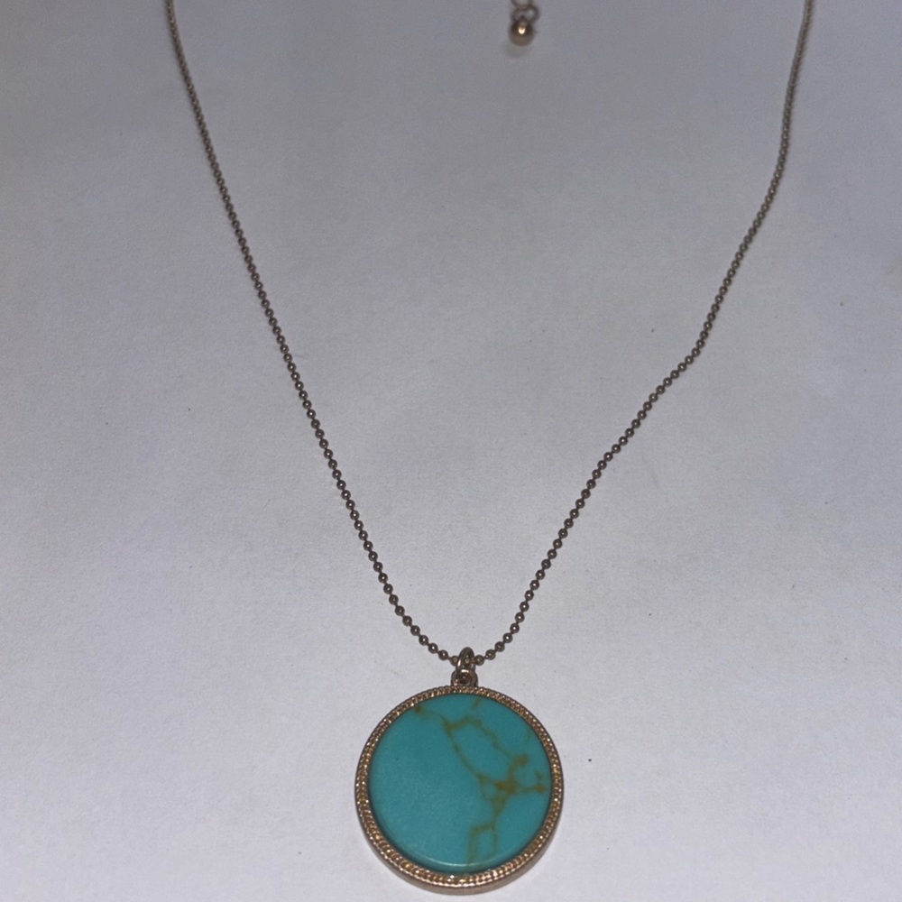 Turquoise‎ Pendant Necklace